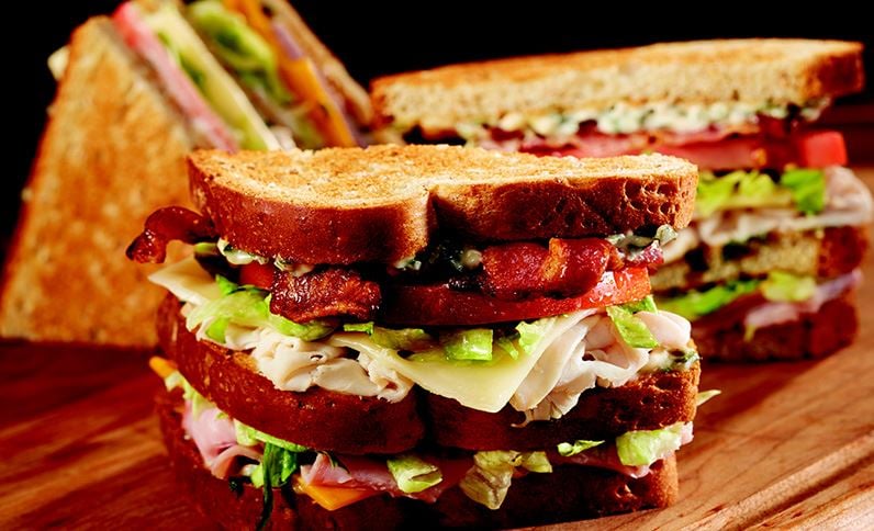 Denny's Club Sandwich  Recipes, Club sandwich recipes, Club sandwich