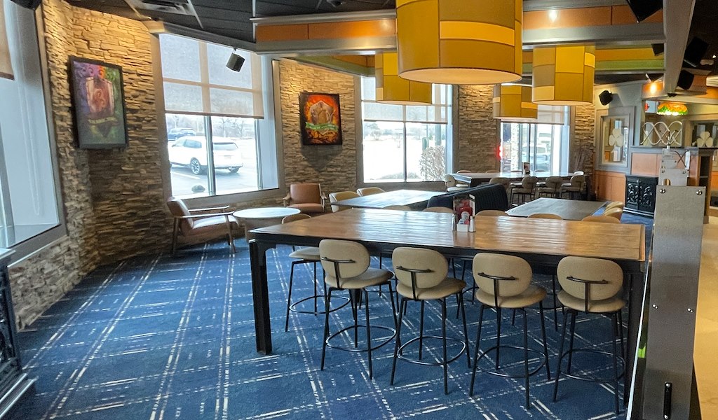 Private Party Space Elgin, IL Bennigan's Tavern Floor Plan